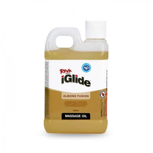Reva IGlide Almond Fusion Massage Oil 500 Ml 1 Reva IGlide Almond Fusion Massage Oil 500 Ml
