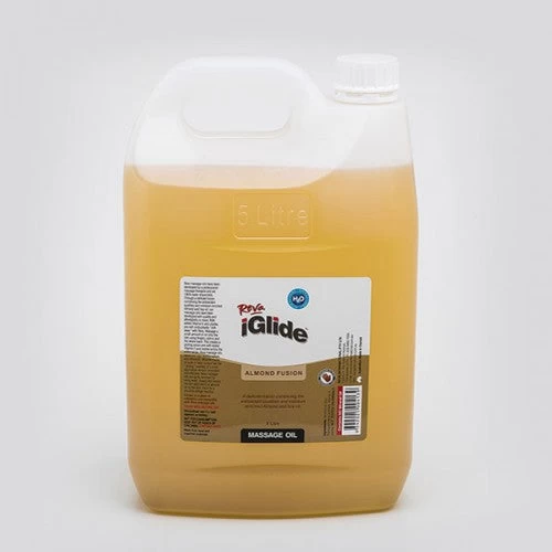Reva IGlide Almond Fusion Massage Oil 5 Litre 1 Reva IGlide Almond Fusion Massage Oil 5 Litre