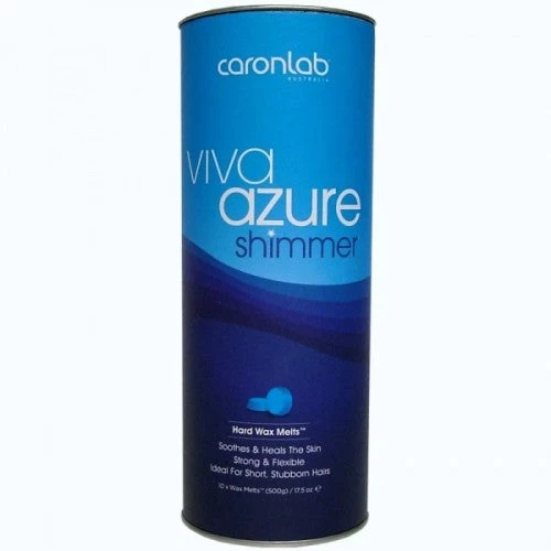Caron Viva Azure Shimmer Hard Wax Melts 500 Gm 1 Caron Viva Azure Shimmer Hard Wax Melts 500 Gm
