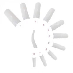 HM Nail Tips Cut Out 250 Pack