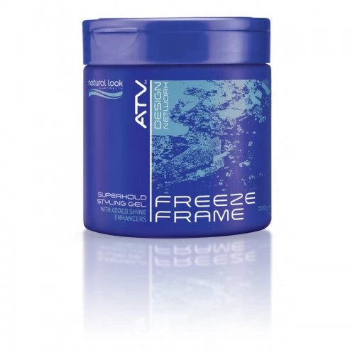 Natural Look ATV Freeze Frame Super Hold Styling Gel 500 Gm 1 Natural Look ATV Freeze Frame Super Hold Styling Gel 500 Gm