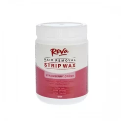 Reva Strawberry Creme Strip Wax 1 Kg